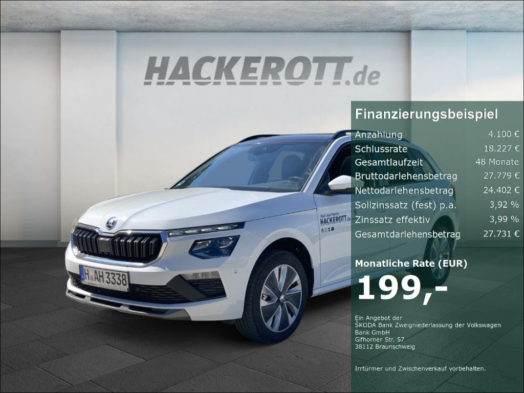Skoda Kamiq 1.5 TSI Selection