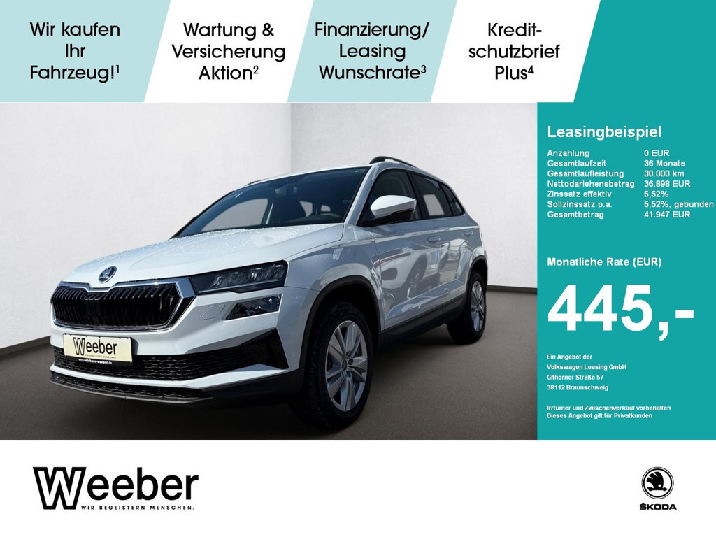 Skoda Karoq 1.5 TSI Selection
