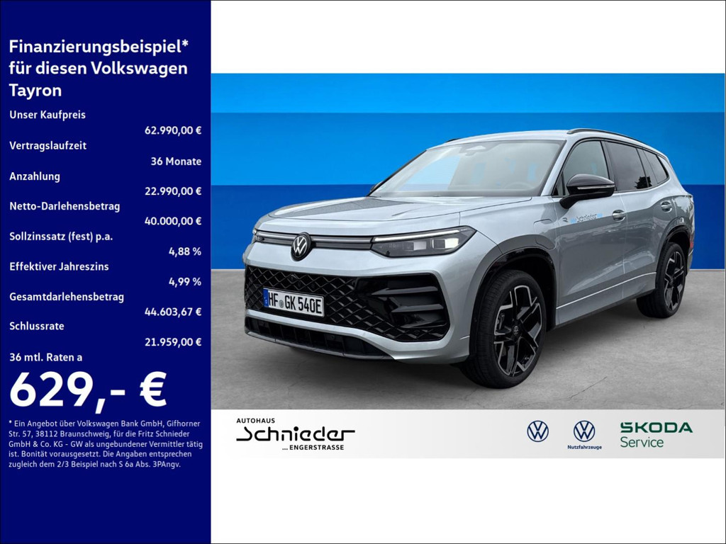 Volkswagen Tayron R-Line eHybrid 1.5 TSI