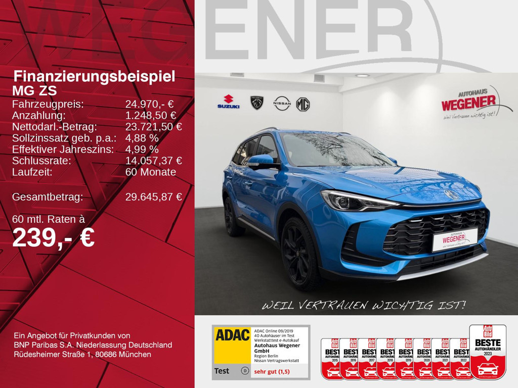 MG ZS