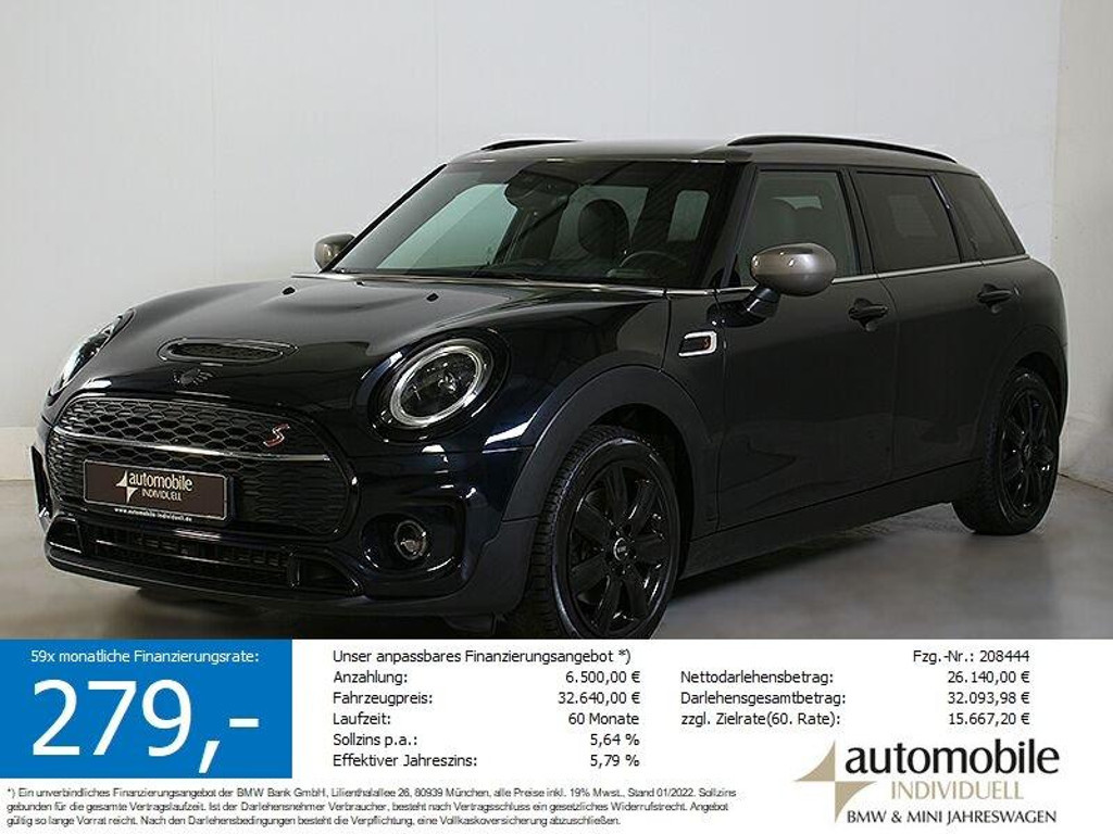 Mini Cooper S Clubman Yours Trim DKG Leder Navi LED
