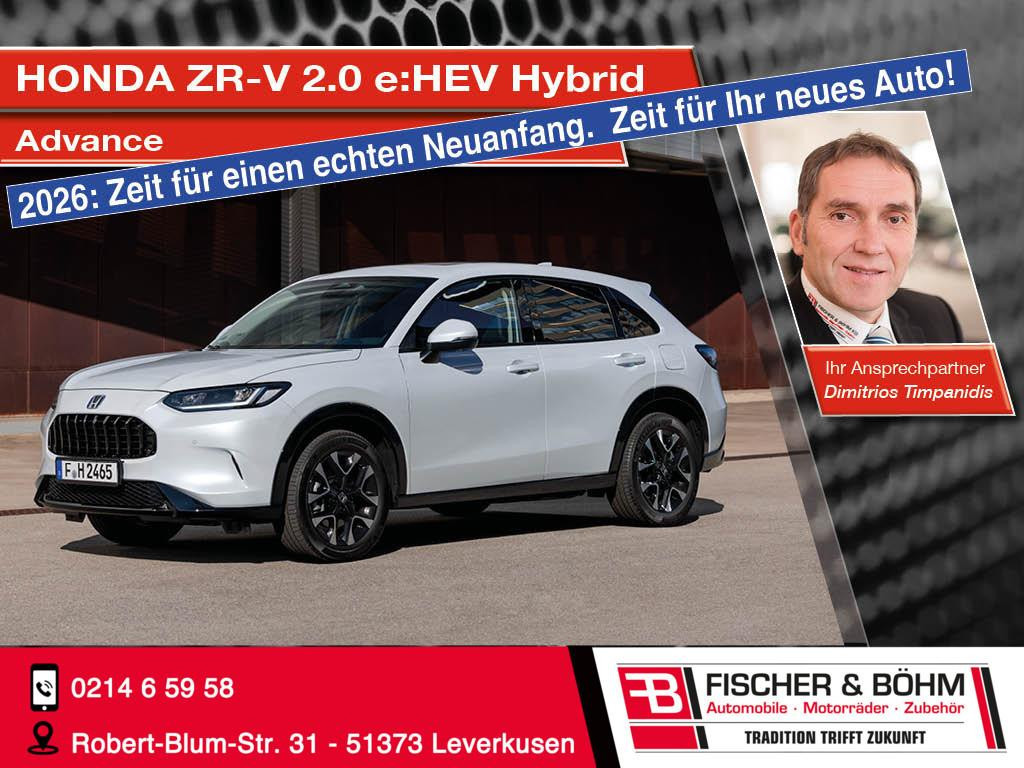 Honda ZR-V Advance 2.0 e:HEV