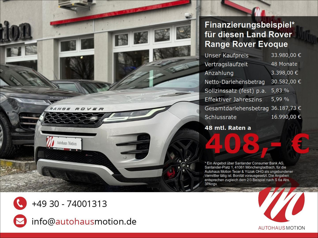 Land Rover Range Rover Evoque Dynamic R-Dynamic SE