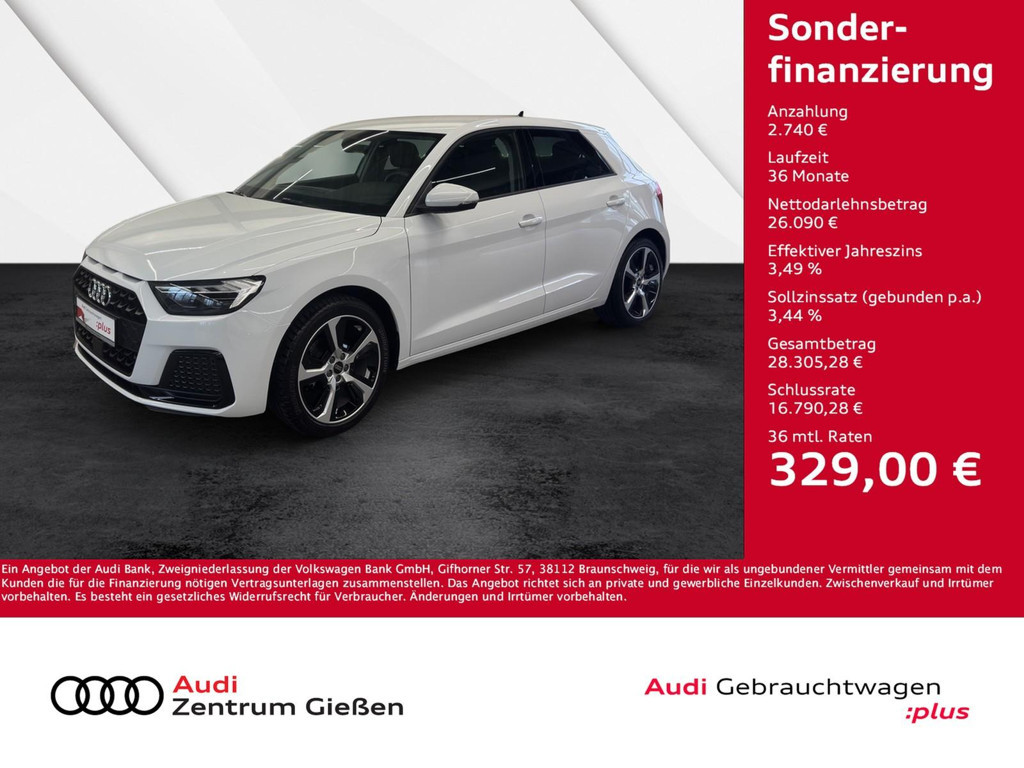 Audi A1 Sportback S-Tronic 25 TFSI