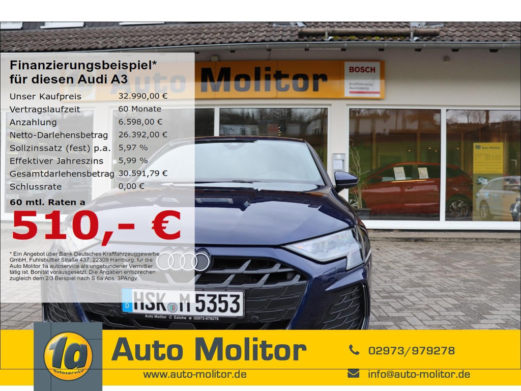 Audi A3 Sedan S-Line 35 TFSI