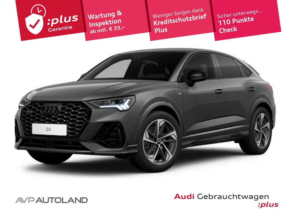 Audi Q3 Sportback Quattro S-Line S-Tronic 40 TDI