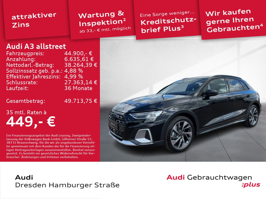 Audi A3 Sedan S-Tronic Hybride 40 TFSI