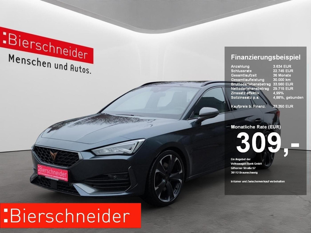 Cupra Leon Sportstourer 2.0 TSI DSG VZ