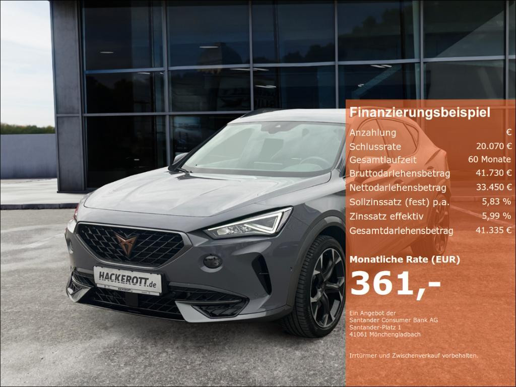 Cupra Formentor 4Drive 2.0 TSI VZ