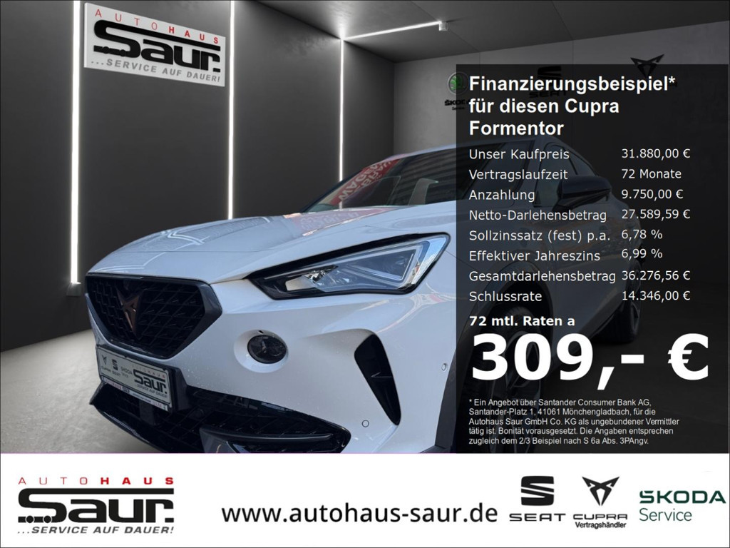 Cupra Formentor 4Drive DSG 2.0 TDI
