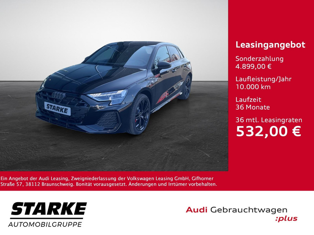 Audi A3 Sportback Sedan S-Line S-Tronic Hybride 45 TFSI