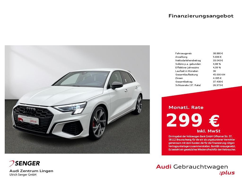 Audi S3 Sportback Sedan Quattro 2.0 TFSI