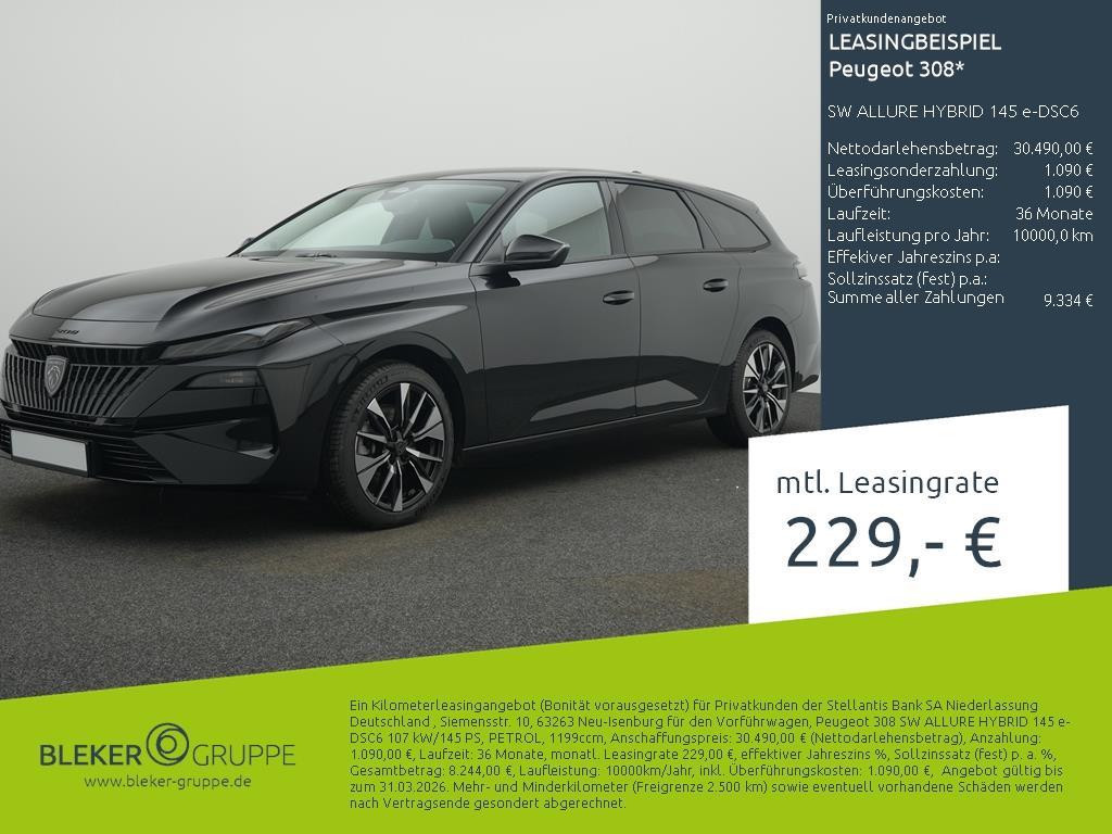 Peugeot 308 Allure Pack SW Hybrid