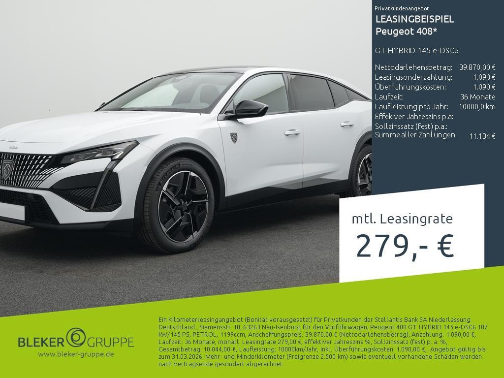 Peugeot 408 GT-Line Hybrid