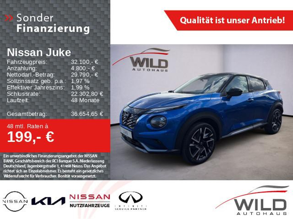 Nissan Juke 1.6 Hybrid N-Design LED Sitzheizung Tech