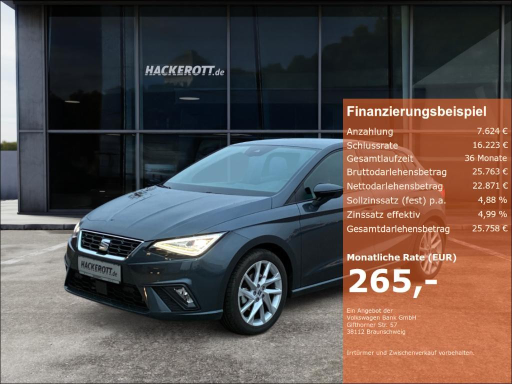 Seat Ibiza FR-lijn 1.0 TSI
