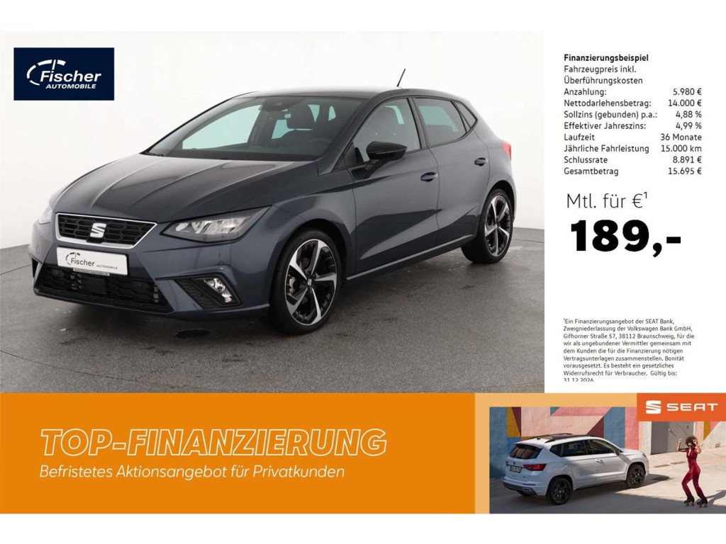 Seat Ibiza FR-lijn 1.0 TSI DSG