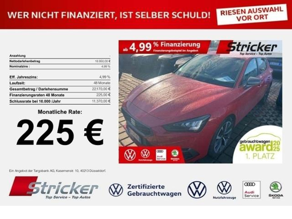 Seat Leon 1.4 TSI FR-lijn e-Hybrid