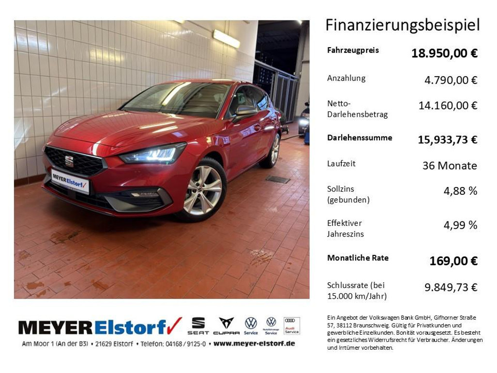 Seat Leon FR-lijn 1.0 TSI