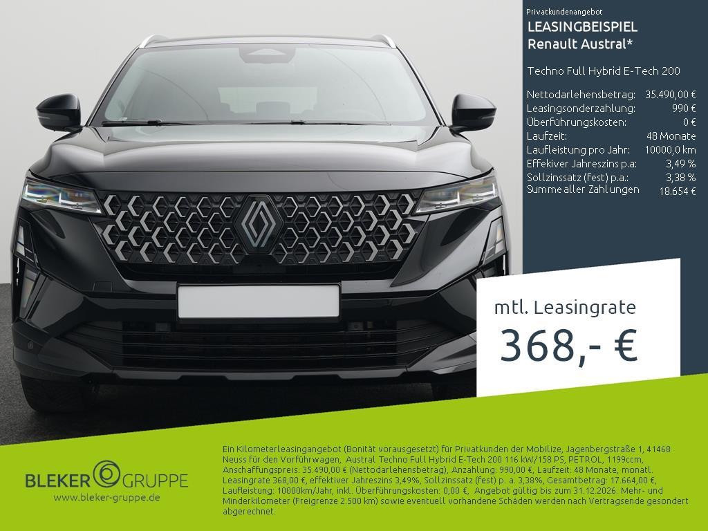 Renault Austral E-Tech Techno