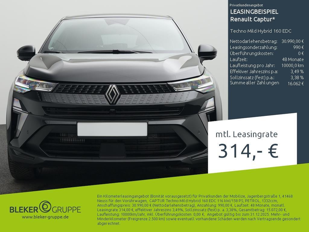 Renault Captur EDC Hybrid Techno