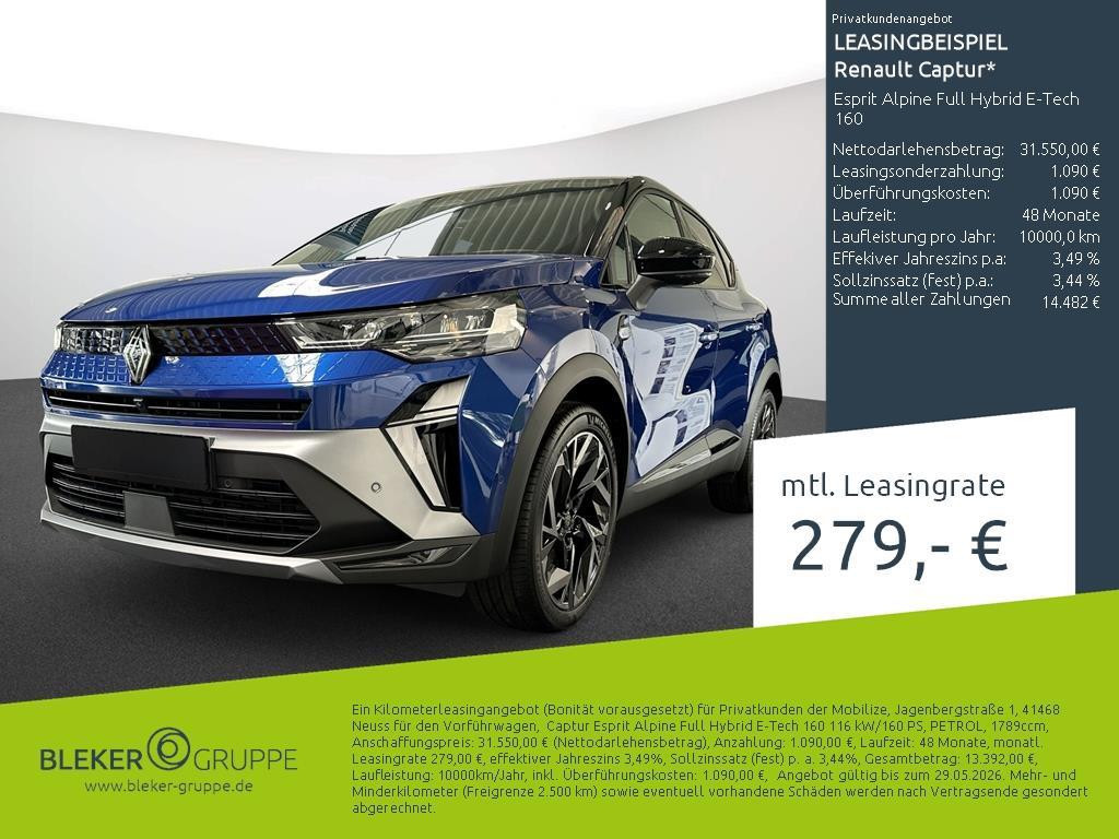 Renault Captur E-Tech Hybrid Esprit Alpine