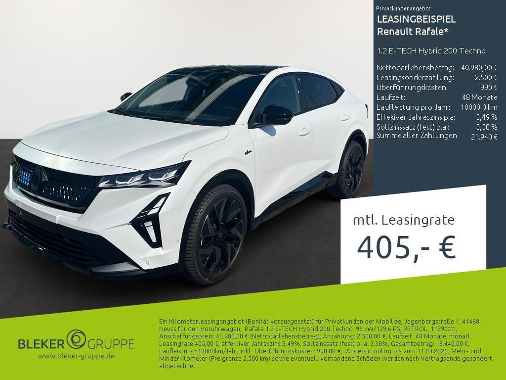 Renault Rafale E-Tech Techno E-Tech Full Hybrid