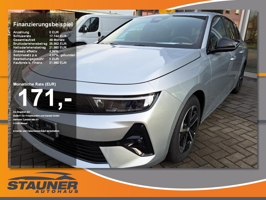 Opel Astra Sports Tourer Grand Sport 1.2 Turbo Turbo GS-Line