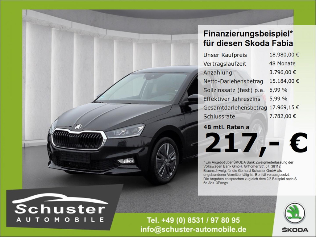 Skoda Fabia 1.0 TSI Tour