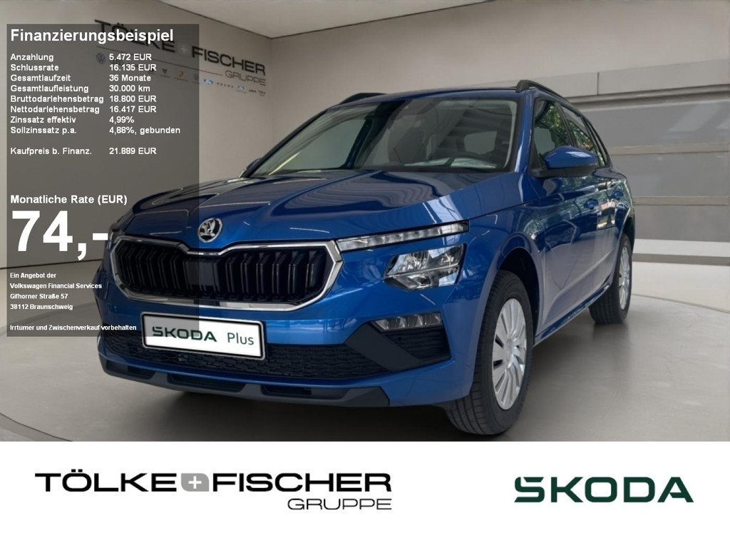 Skoda Kamiq 1,0 TSI SHZ LED W-Paket PDC SpurH