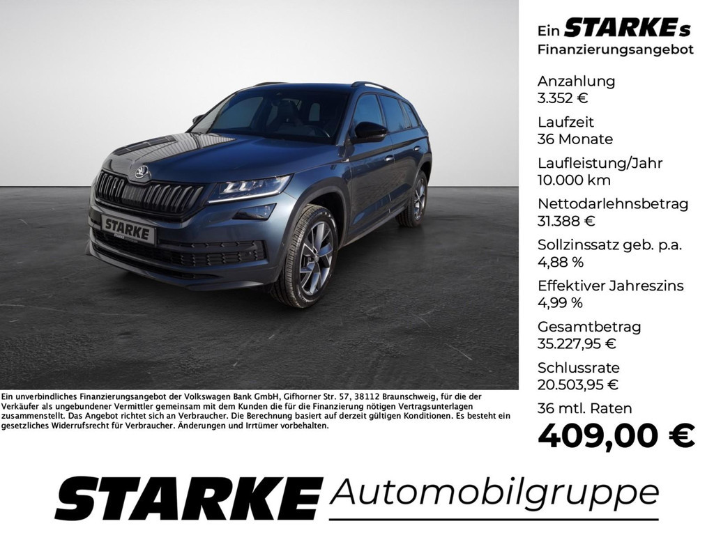 Skoda Kodiaq 4x4 Sportline 2.0 TDI