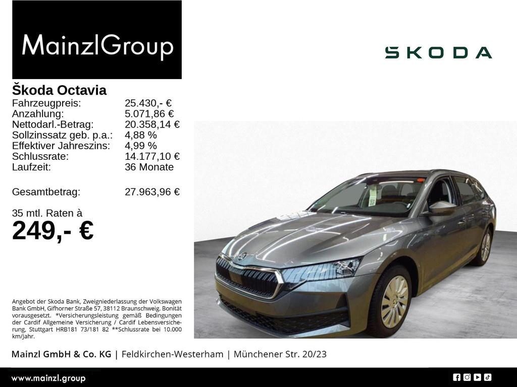 Skoda Octavia Combi 1.5 TSI