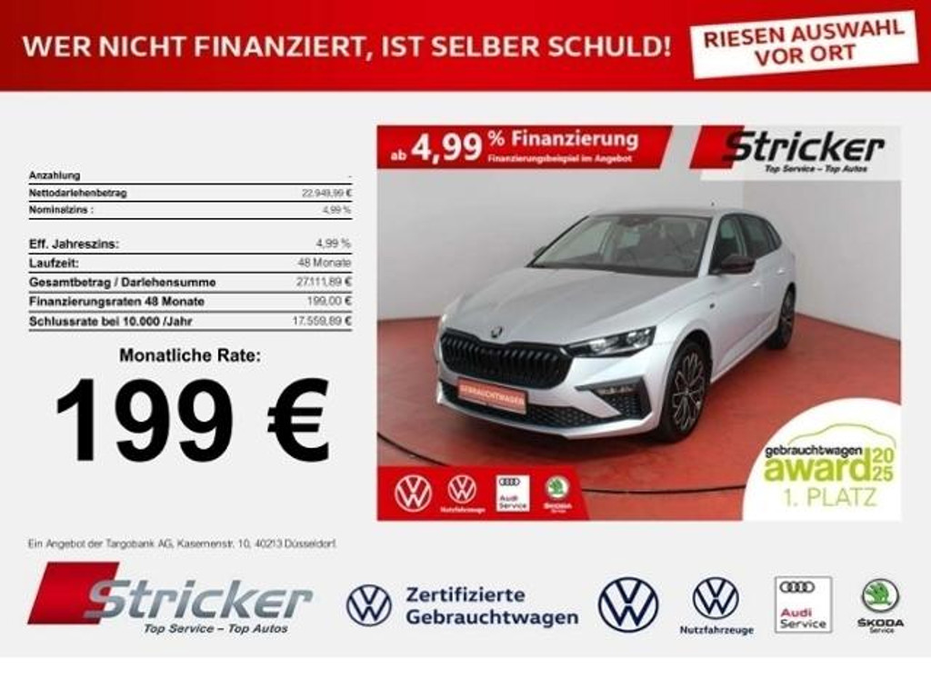 Skoda Scala 1.5 TSI Tour