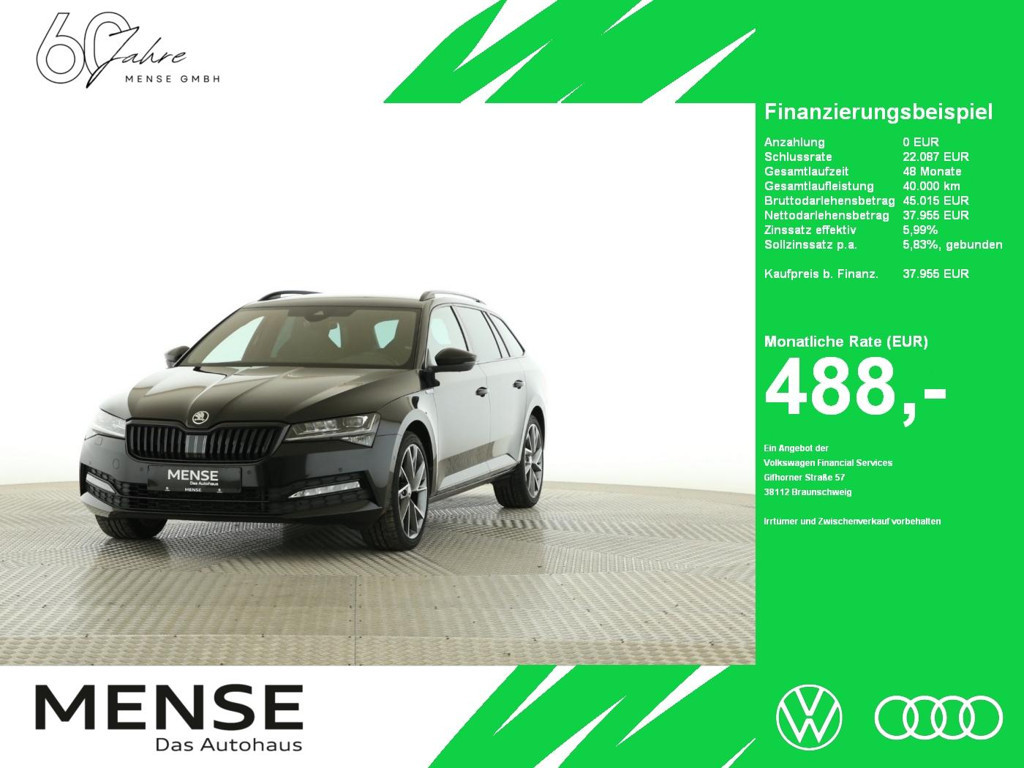 Skoda Superb Combi Sportline 2.0 TDI