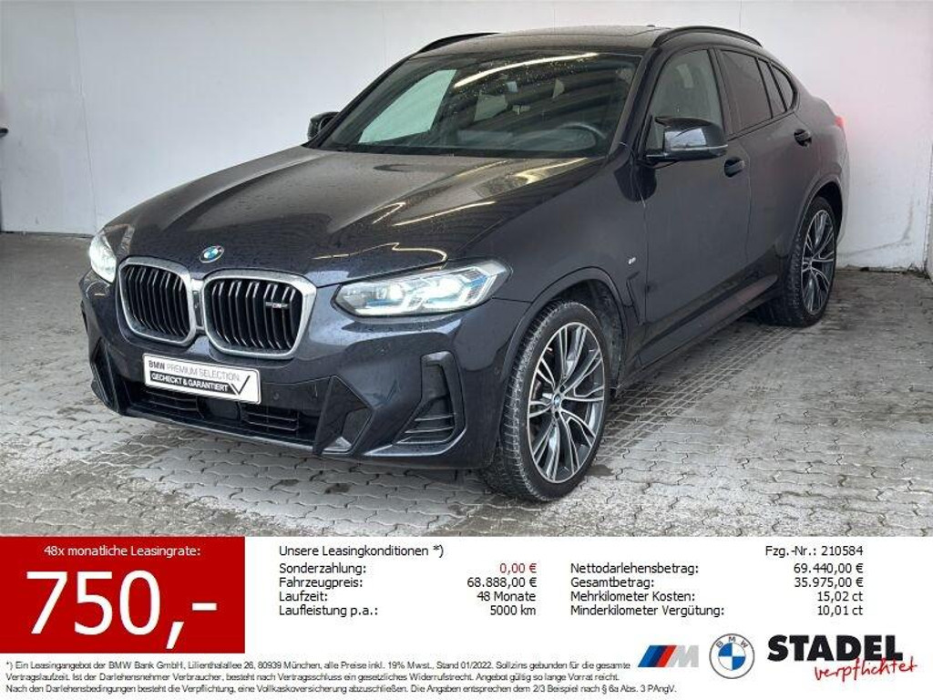 BMW X4 d Navi.Laser.Standhz.HuD.AHK.360°.ACC.Pano