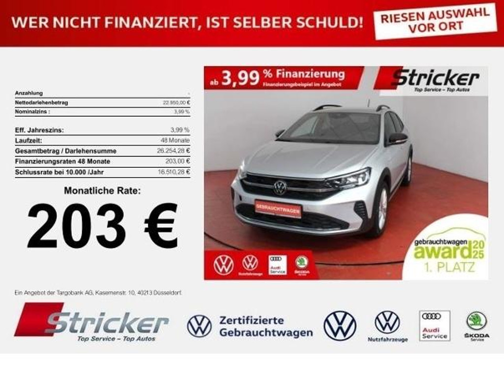 Volkswagen Taigo DSG 1.0 TSI