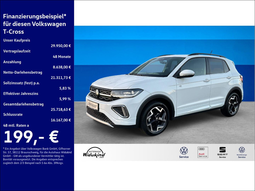 Volkswagen T-Cross R-Line 1.5 TSI