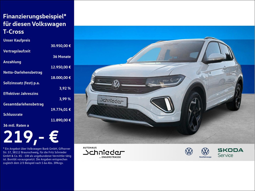 Volkswagen T-Cross R-Line 1.5 TSI