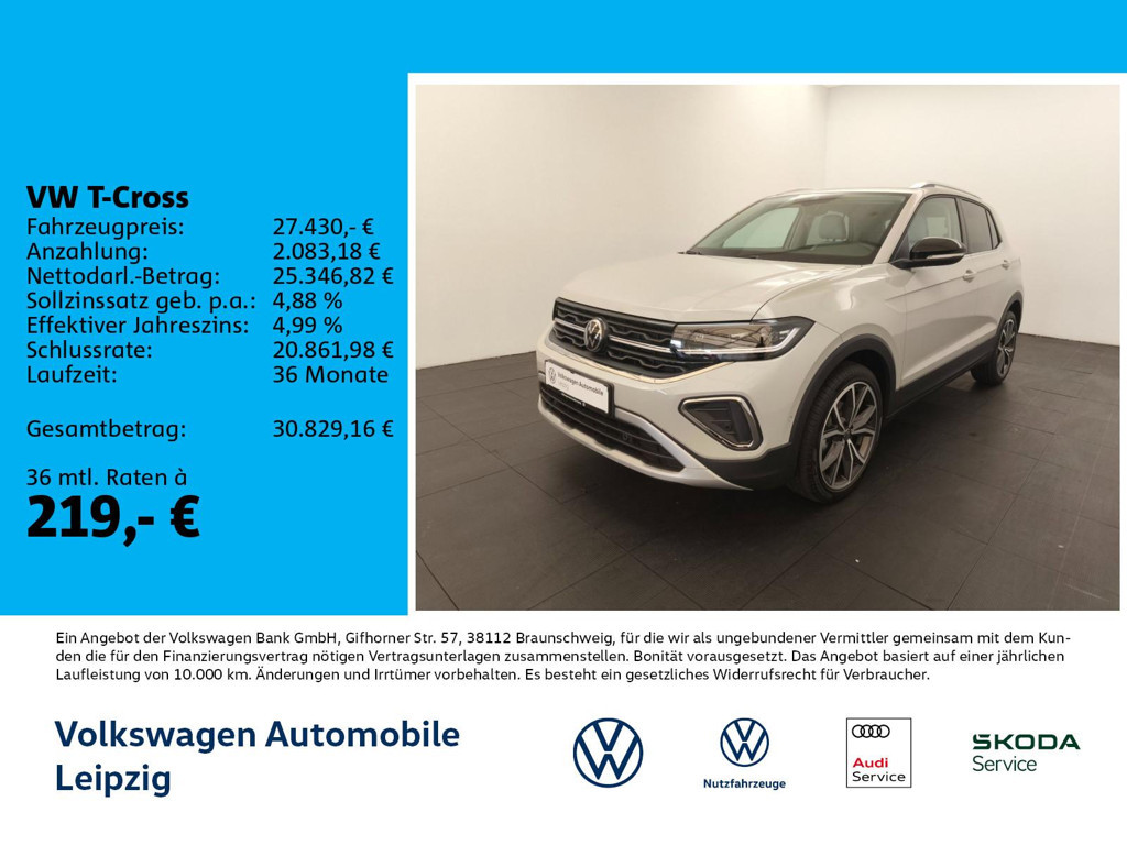 Volkswagen T-Cross DSG Style