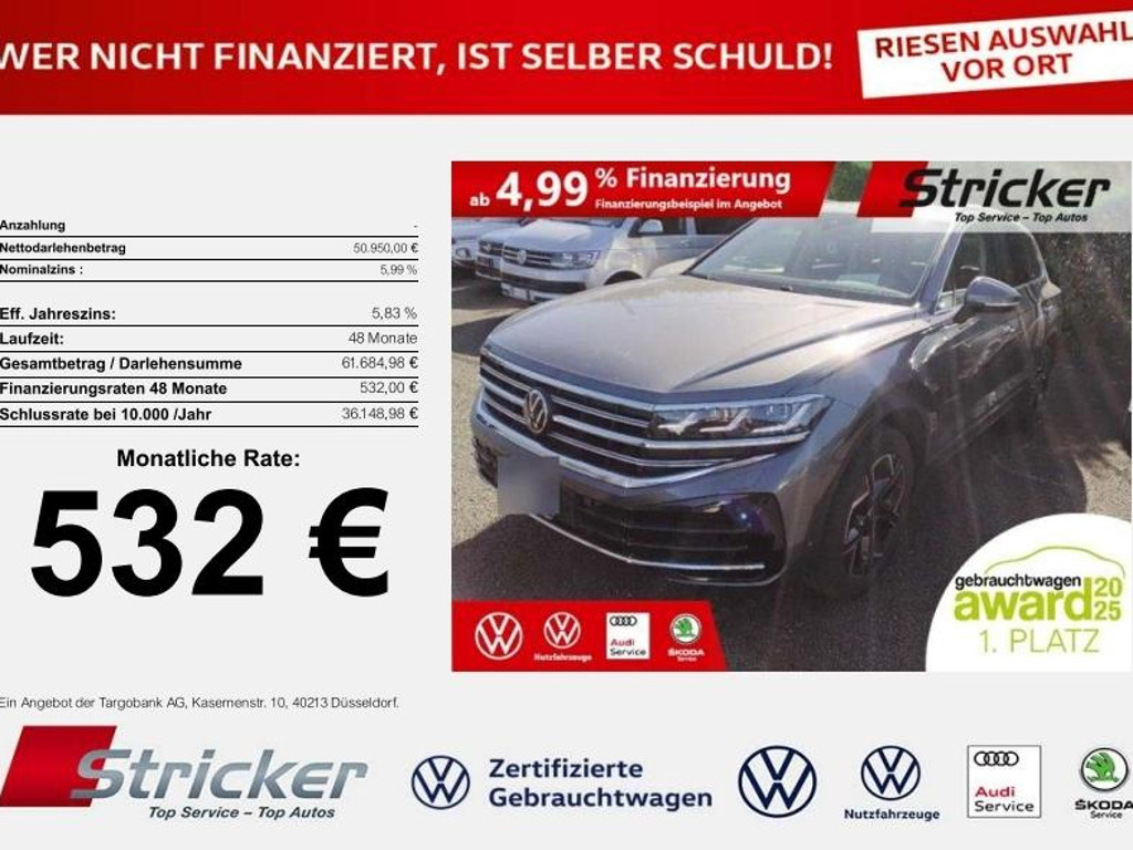 Volkswagen Touareg 3.0 V6 TDI Elegance Elegance