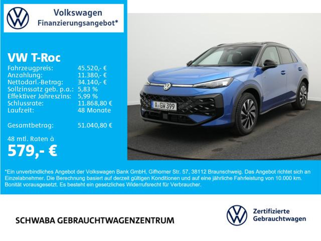 Volkswagen T-Roc R-Line