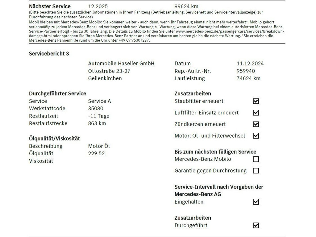 Mercedes-Benz C-Klasse