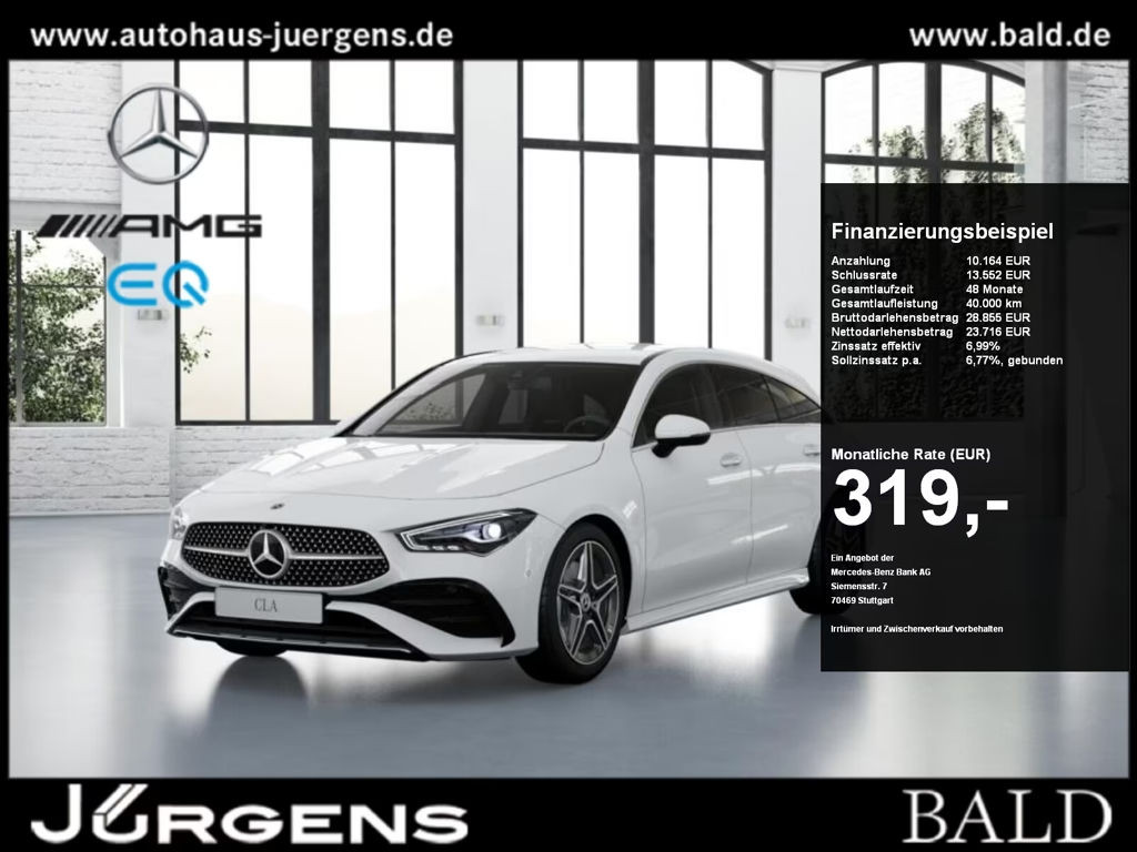 Mercedes-Benz CLA-Klasse CLA 200 AMG Line Sport Edition Shooting Brake Sportpakket