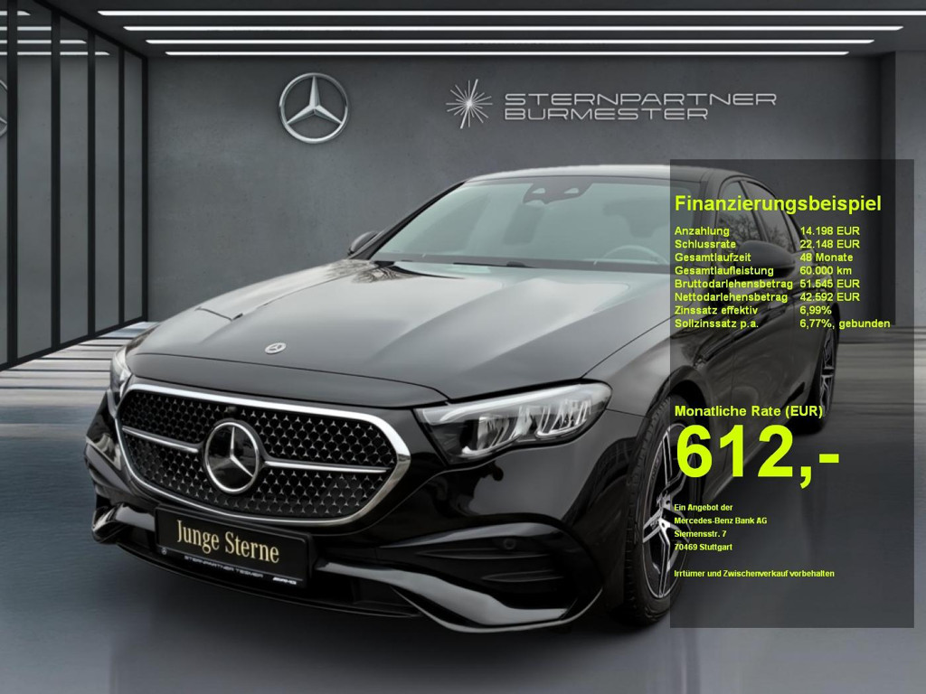 Mercedes-Benz E-Klasse E 220 AMG Line E 220 d Sedan