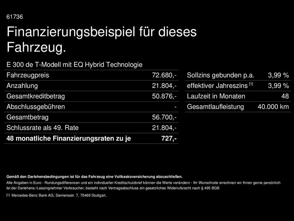 Mercedes-Benz E-Klasse E 300 AMG Line Estate Premium E 300 de