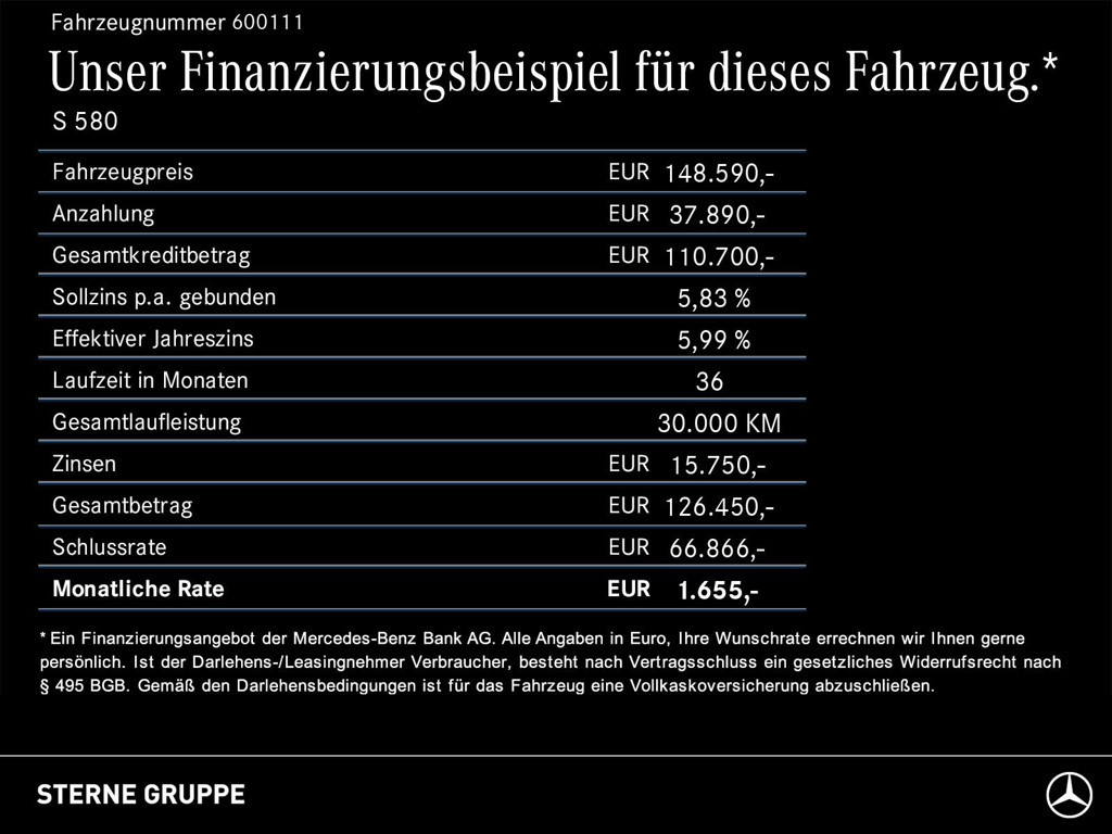 Mercedes-Benz S-Klasse