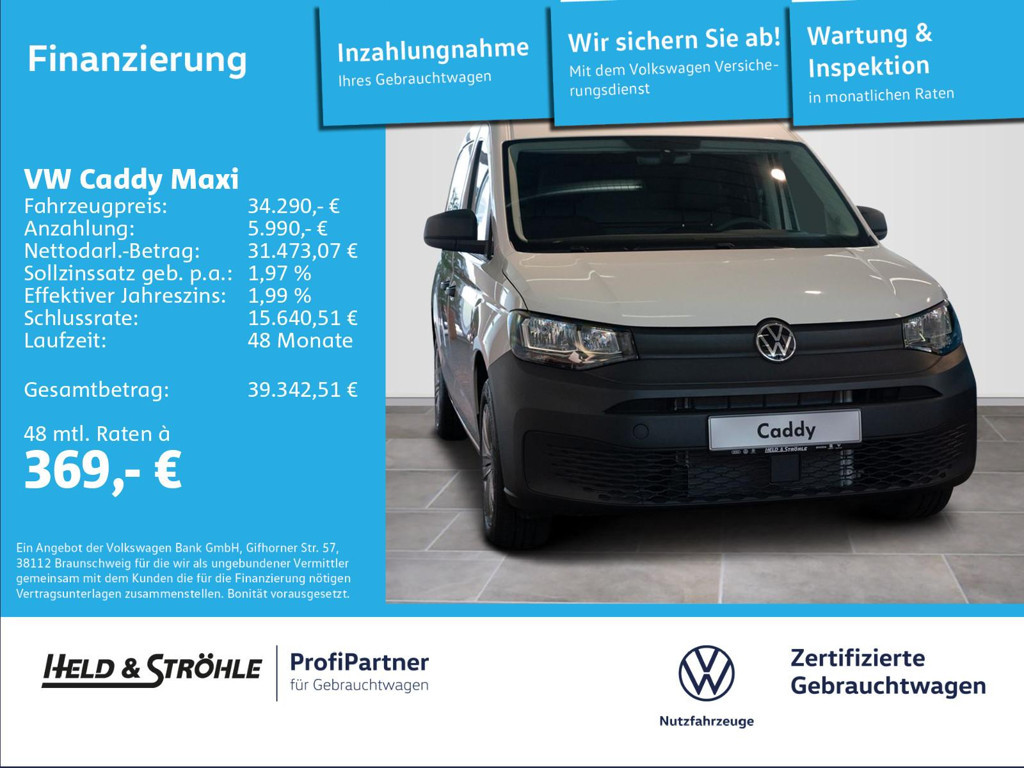 Volkswagen Caddy 2.0 TDI Maxi