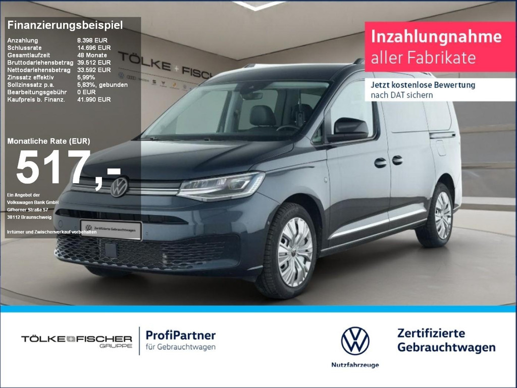 Volkswagen Caddy Style 2.0 TDI Maxi