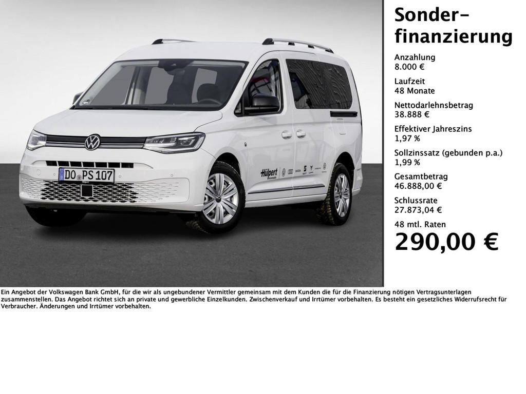 Volkswagen Caddy Style Maxi