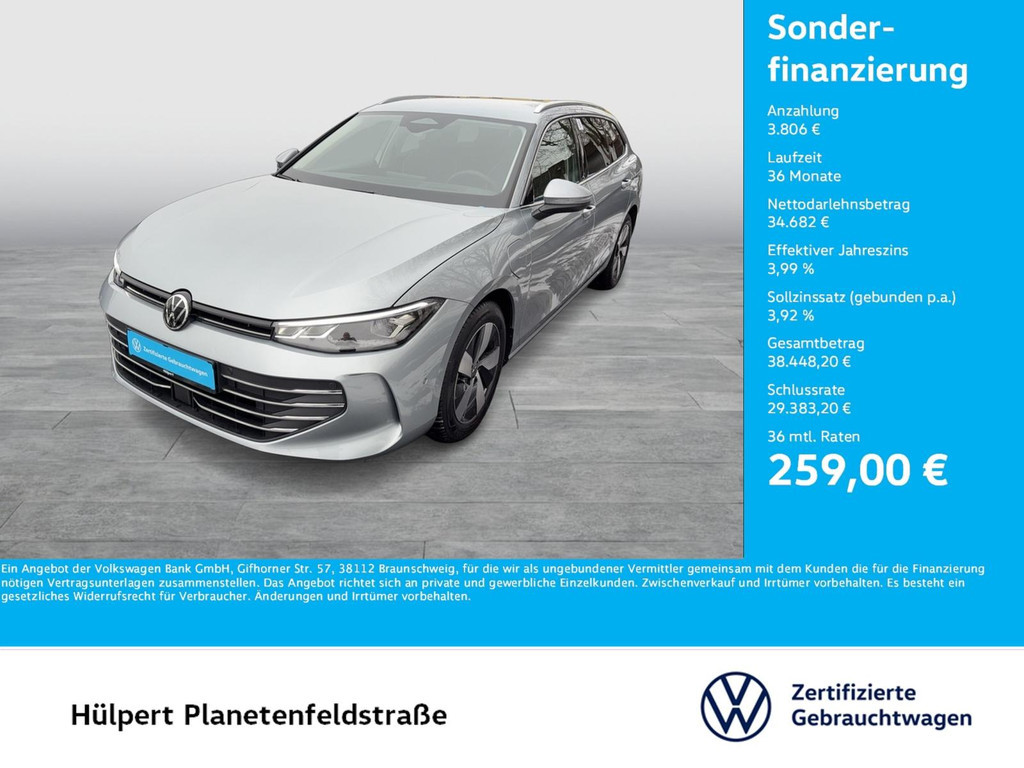 Volkswagen Passat Business Variant eHybrid